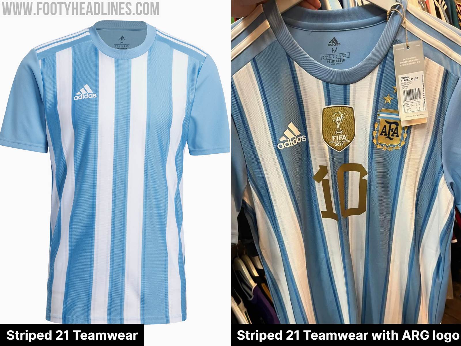 "Leaked" Argentina 2024 Home Kit MixUp Account Mistake Adidas